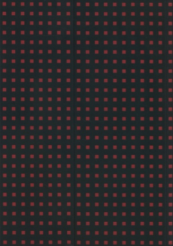 Zeszyt B5 Paper-oh Quadro gładki 56 kartek Black on Red