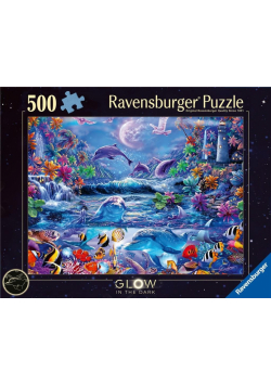 Puzzle 500 świecące - Magiczny świat