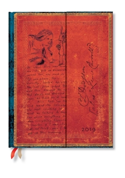 Kalendarz książkowy ultra 2019 12M Levis Carroll