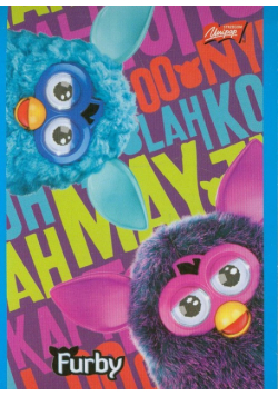 Notatnik A7 Furby w kratkę 50 stron
