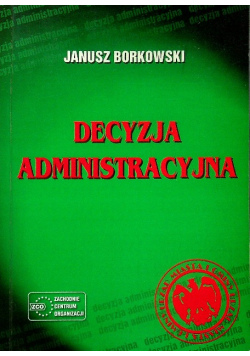 Decyzja administracyjna