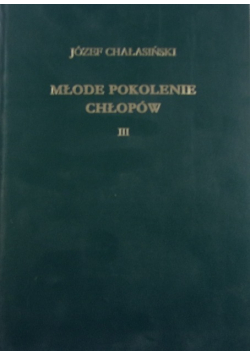 Młode Pokolenie Chłopów tom II reprint z 1938r