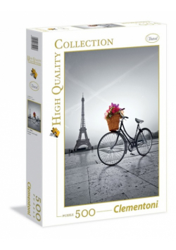 Puzzle Romantic promenade in Paris 500