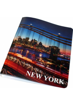 Segregator A4 New York z nadrukiem 2R PP