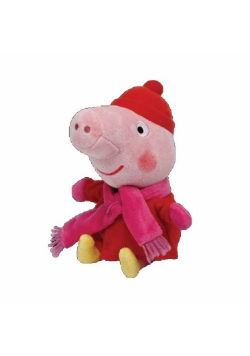 Beanie Babies Peppa Pig - Świnka Peppa zima średnia