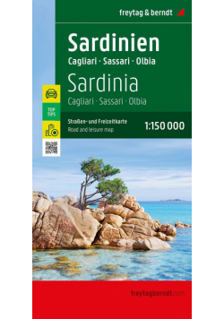 Mapa Sardynia Cagliari 1:150 000 FB