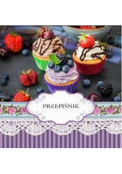Przepiśnik fiolet paski