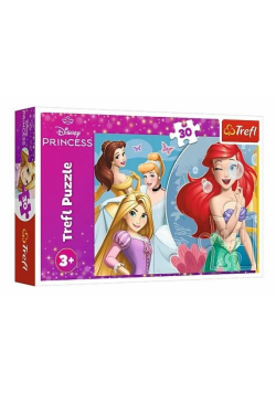 Puzzle 30 Piękny dzień księżniczek TREFL