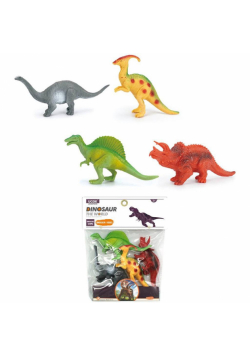 Dinozaury 4szt