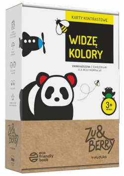 Widzę kolory. Karty kontrastowe 3 mies.+