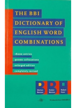 The BBI Combinatory Dictionary of English