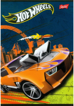 Zeszyt A5 Hot Wheels w linie 32 kartki