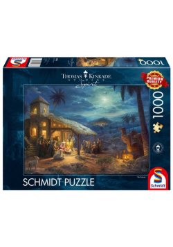 Puzzle 1000 Thomas Kinkade Narodziny Jezusa