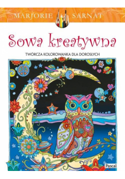 Sowa kreatywna. Kolorowanka