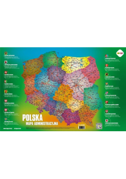 Plansza edukacyjna Mapa Polski HAPPY COLOR