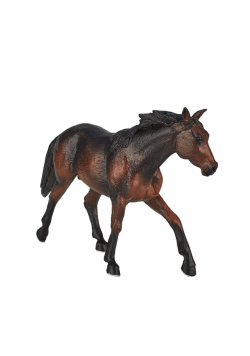 Figurka Koń Quarter Horse gniady przydymiony