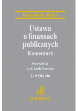 Ustawa o finansach publicznych Komentarz