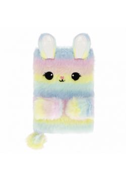 Notes pluszowy Rabbit pastel
