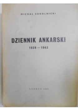 Dziennik ankarski 1939-1943