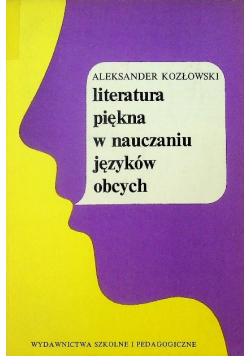 Literatura piękna w nauczaniu języków obcych