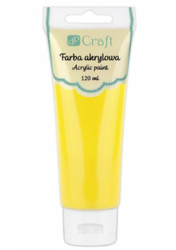 Farba akrylowa żółta 120ml
