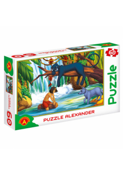 Puzzle 60 Księga dżungli