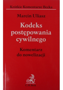 Kodeks postępowania cywilnego