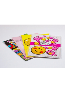 Wkłady do segregatora A5 Smiley World 20 kartek