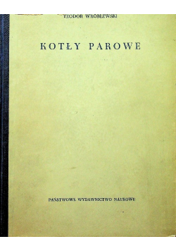 Kotły parowe