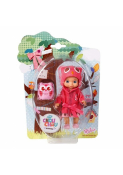 Laleczka Mini Chou Chou Birdies czerwona