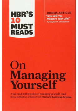 On Managing Yourself