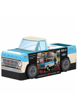 Puzzle 550 TIN Pickup Truck Shaped 8551-5781