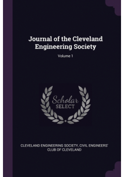 Journal of the Cleveland Engineering Society; Volume 1