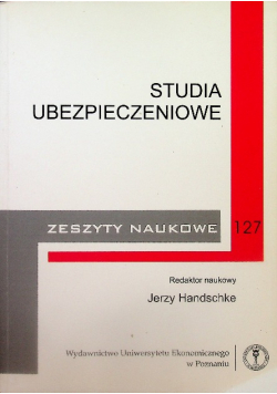 Studia Ubezpieczeniowe 127