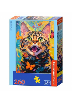 Puzzle 260 Happy Cat B-27637-1