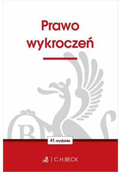 Prawo wykroczeń wyd. 41