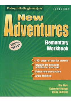 New Adventures Elementary Workbook + CD