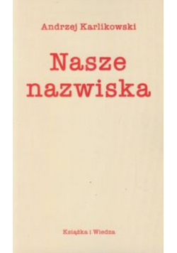 Nasze nazwiska