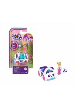 Polly Pocket. Figurka z pojazdem - Panda HKV56