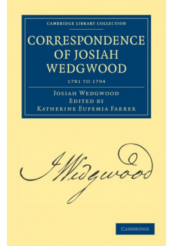 Correspondence of Josiah Wedgwood