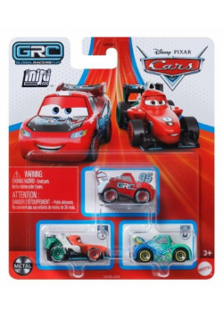Cars. Mikroauto 3szt HXY60