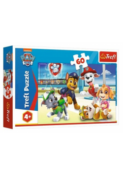 Puzzle 60 W świecie Piesków TREFL