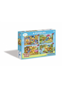 Puzzle KubućPuchatek 2x20 + 2x60