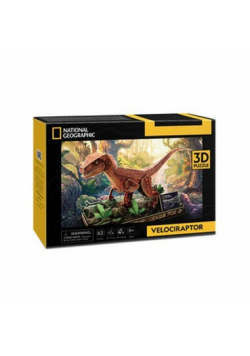 Puzzle 3D National Geographic Welociraptor