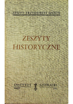 Zeszyty historyczne Zeszyt 36