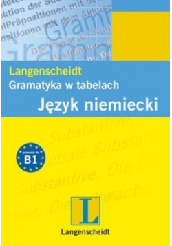 Gramatyka w tabelach język niemiecki