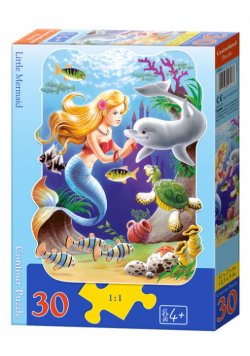 Puzzle konturowe Little Mermaid 30