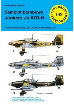 Samolot bombowy Junkers Ju 87 D-H Tom 148