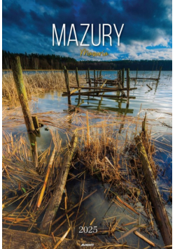 Kalendarz 2025 ścienny A3 Mazury A3-11