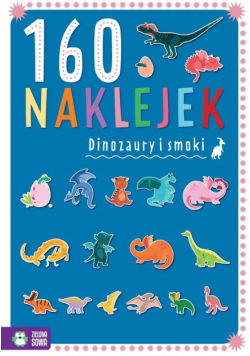 160 naklejek Dinozaury i smoki